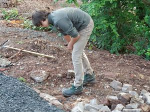 Bauarbeiten Kunstrasen VfR Niedertiefenbach