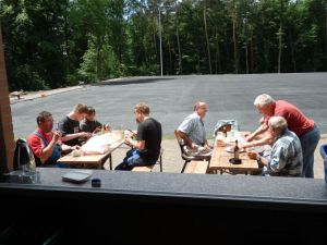 Bauarbeiten Kunstrasen VfR Niedertiefenbach