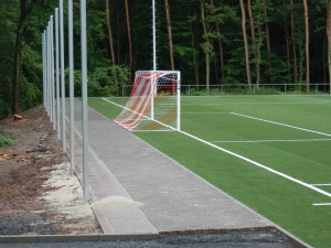 Bauarbeiten Kunstrasen VfR Niedertiefenbach