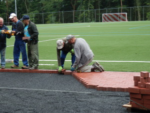 Bauarbeiten Kunstrasen VfR Niedertiefenbach