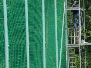 Bauarbeiten Kunstrasen VfR Niedertiefenbach