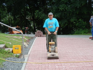 Bauarbeiten Kunstrasen VfR Niedertiefenbach