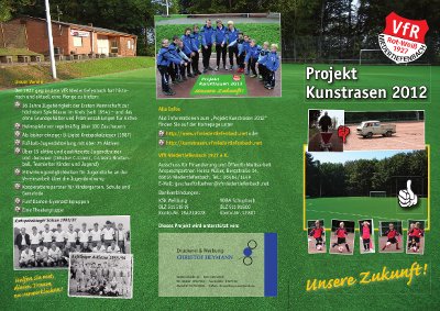 Flyer VfR Kunstrasen Seite 1